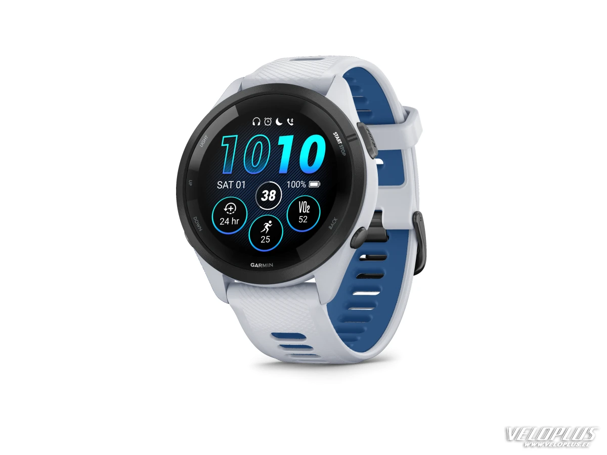 Garmin Forerunner 265, Must raam hallikasvalge korpusega