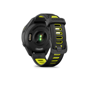 Garmin Forerunner 265S, Musta kehys ja kellonrunko sekä musta/kirkkaankeltainen silikonihihna