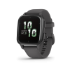 Garmin Venu Sq 2, Slate Aluminium Bezel with Shadow Grey Case thumbnail 1