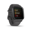 Garmin Venu Sq 2, Slate Aluminium Bezel with Shadow Grey Case thumbnail 2