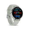 Garmin Venu 3S, Hopeanvärinen ruostumaton teräskehys thumbnail 2