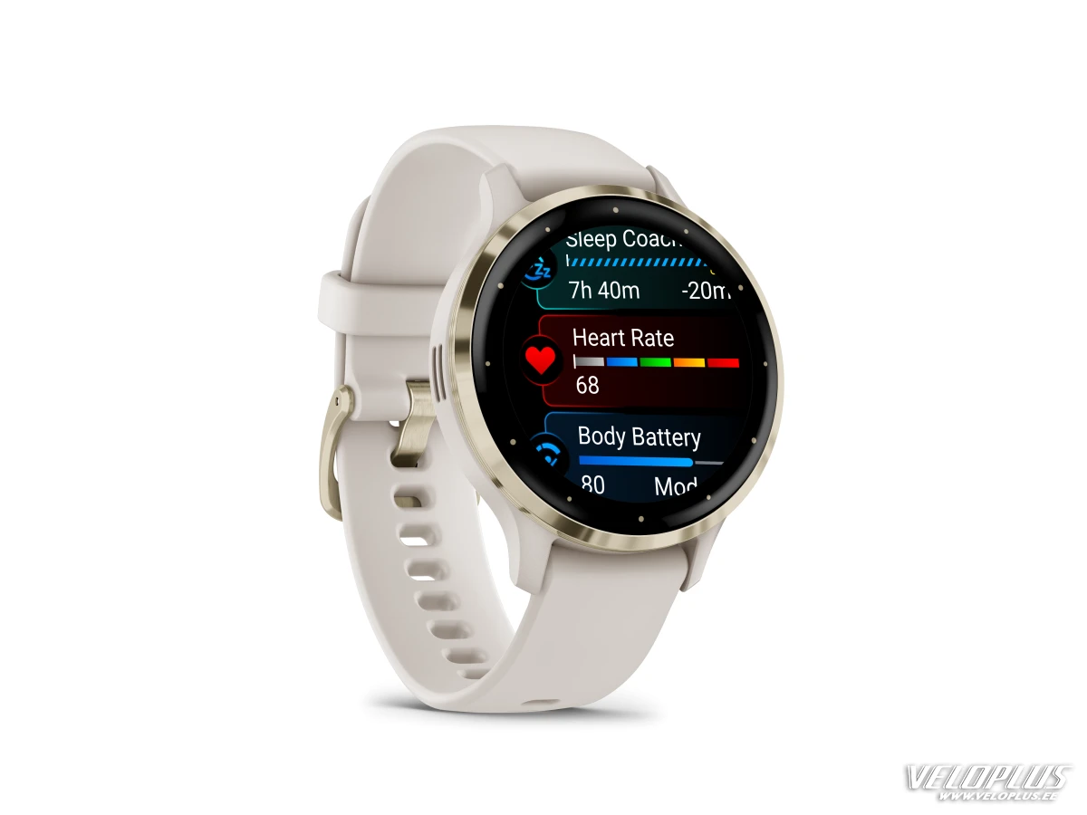 Garmin Venu 3S, Kuldne - valge