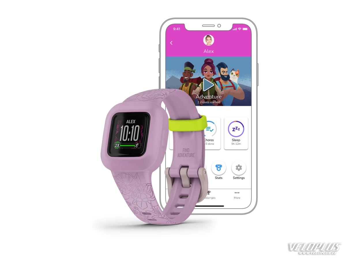 Garmin vivofit jr. 3, Floral Pink