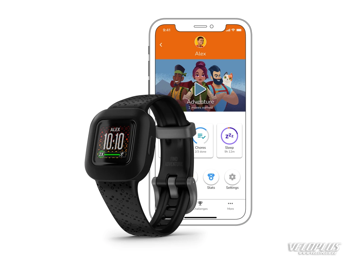 Garmin vivofit jr. 3, Black Cosmic