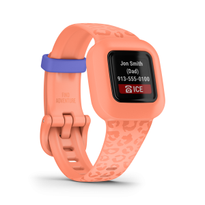 Garmin vivofit jr. 3, Peach Leopard