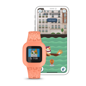 Garmin vivofit jr. 3, Peach Leopard