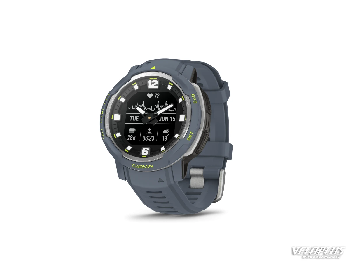 Garmin Instinct Crossover - Standard Edition, Blue Granite