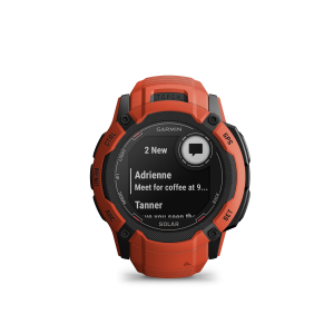 Garmin Instinct 2X Solar, Punane