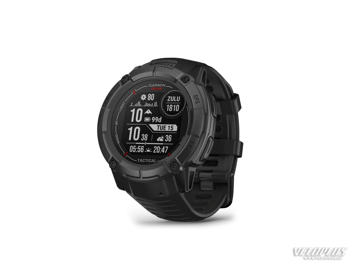 Garmin Instinct 2X Solar - Tactical Edition, Black