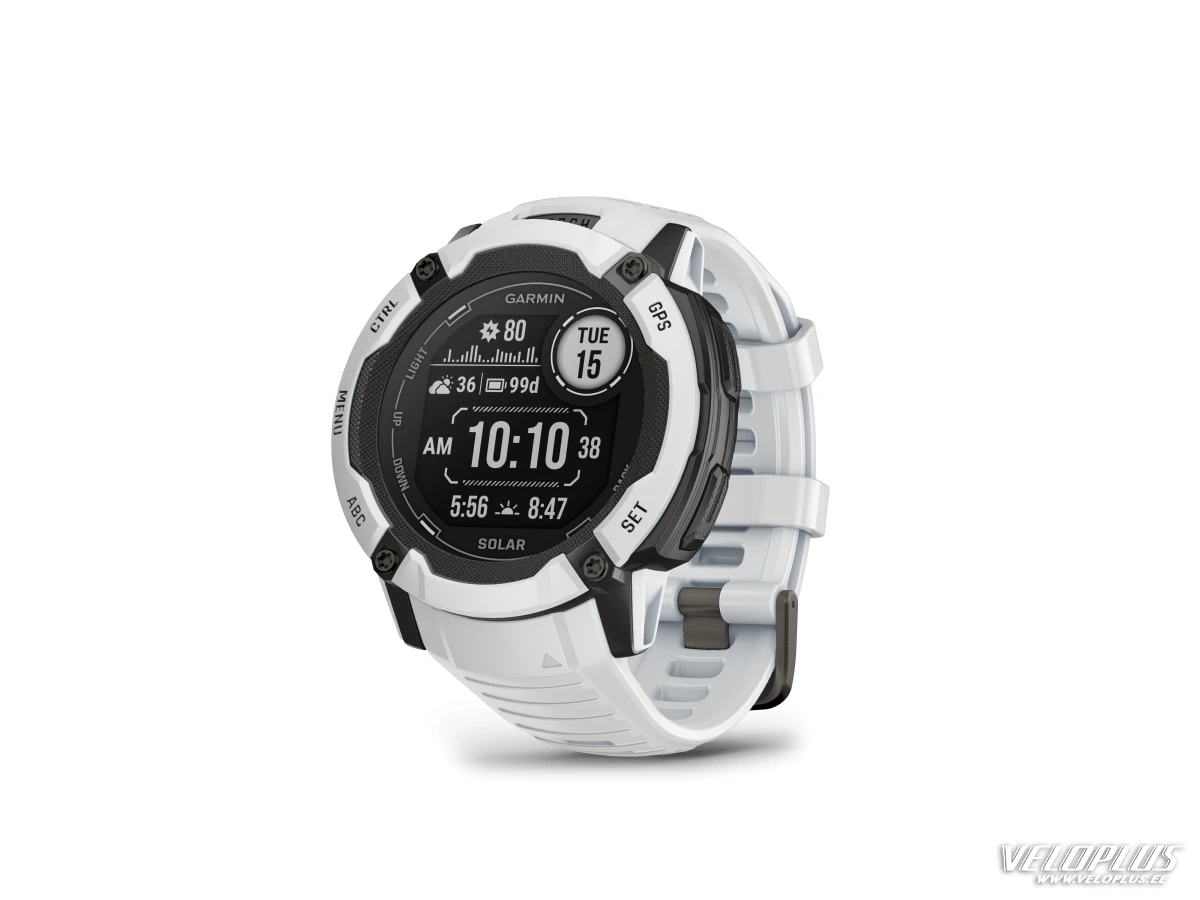 Garmin Instinct 2X Solar, Valge