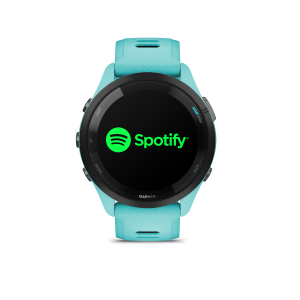 Garmin Forerunner 265, чёрная рамка с морско-зелёным корпусом