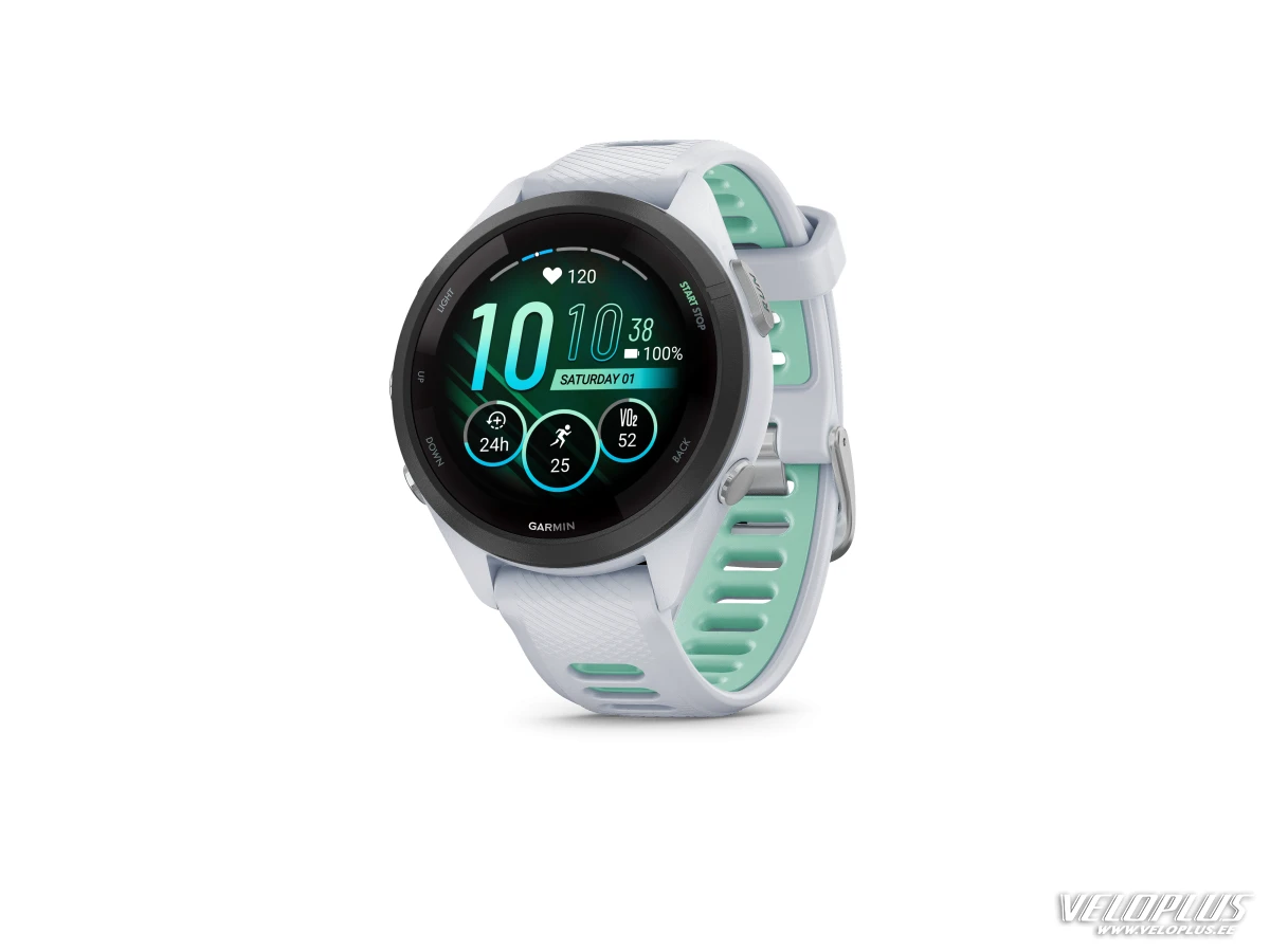 Garmin Forerunner 265S, Must raam hallikasvalge korpusega