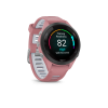 Garmin Forerunner 265S, Musta kehys, vaaleanpunainen kellonrunko thumbnail 2