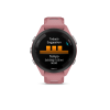 Garmin Forerunner 265S, Musta kehys, vaaleanpunainen kellonrunko thumbnail 4