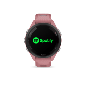 Garmin Forerunner 265S, Musta kehys, vaaleanpunainen kellonrunko