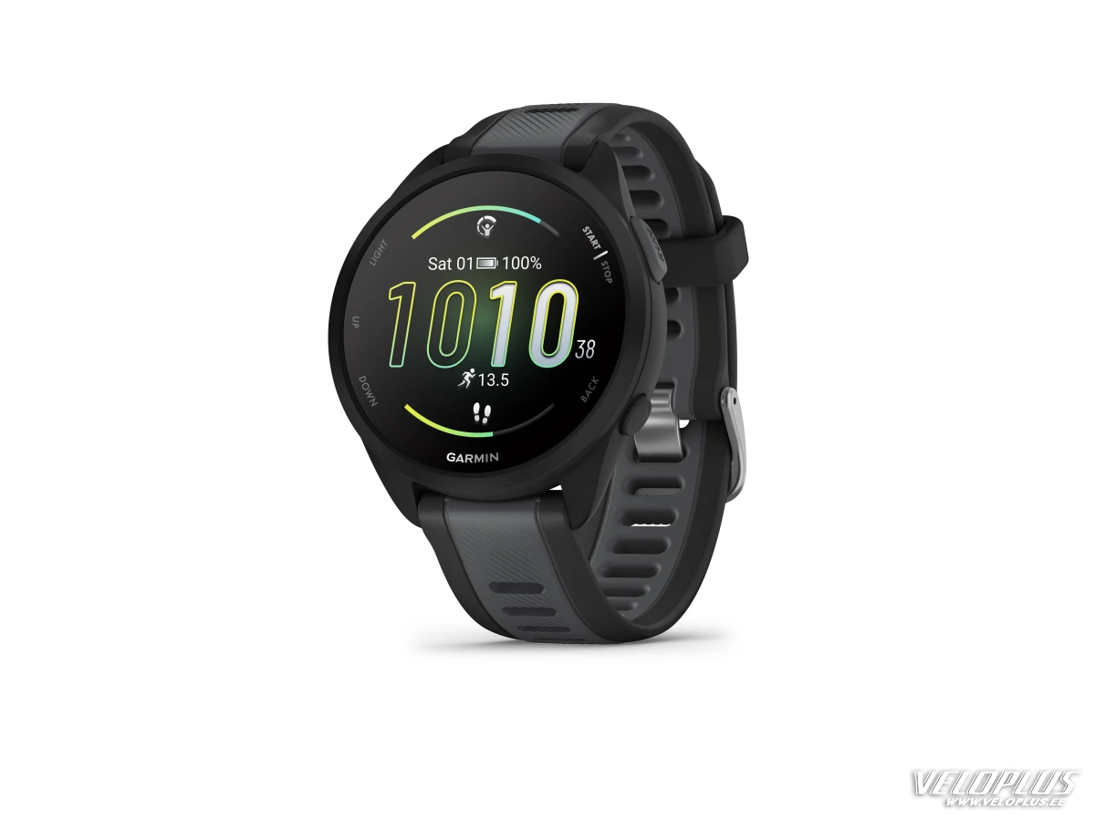 Garmin Forerunner 165, must - hall