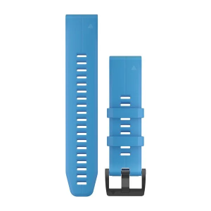 Replacement band Garmin QuickFit Silicone 22mm, Cyan Blue