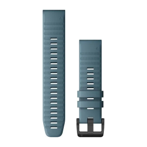 Replacement band Garmin QuickFit Silicone 22mm, Lakeside Blue