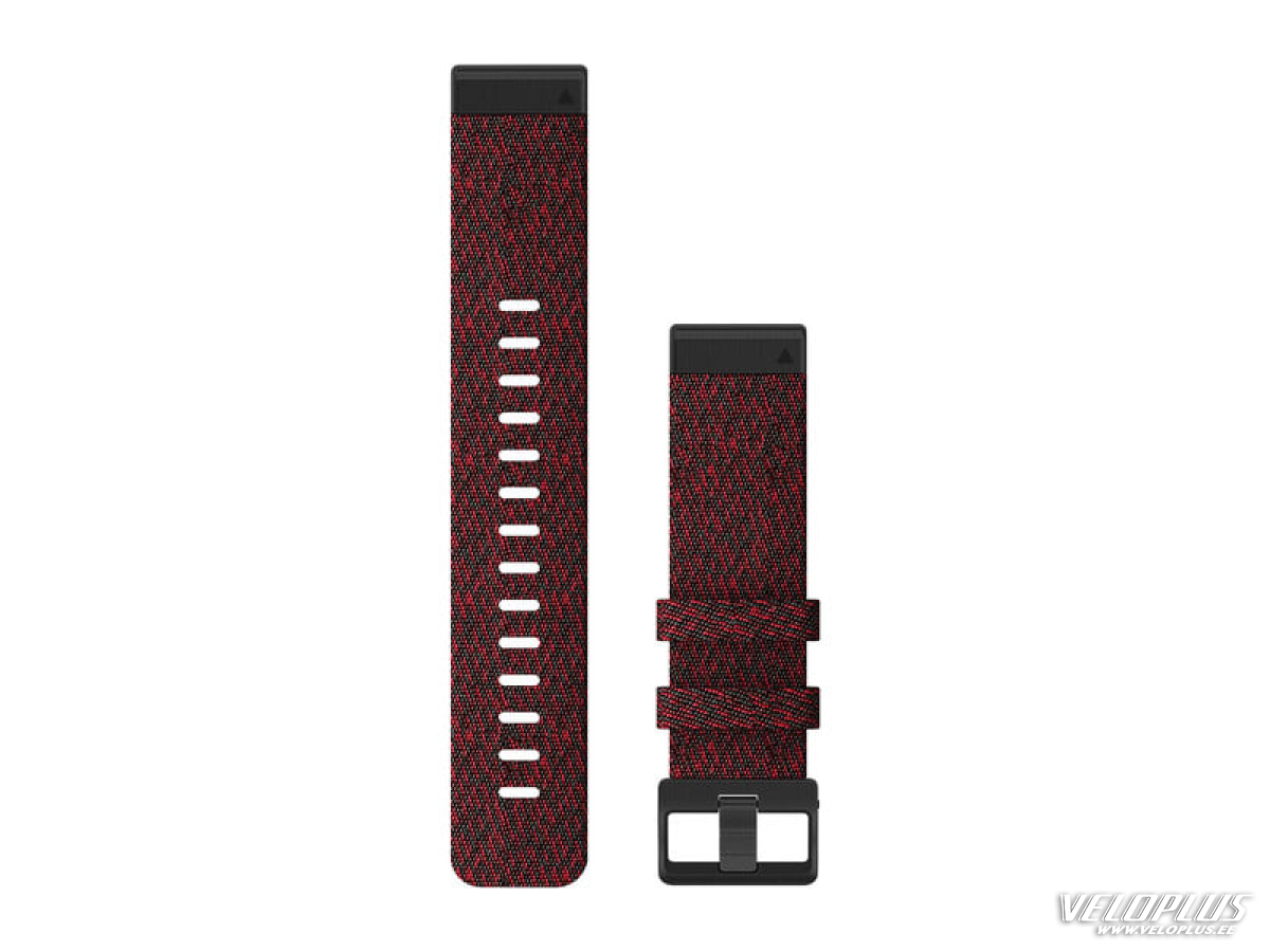 Replacement band Garmin QuickFit Nylon 22mm, Heathered Red