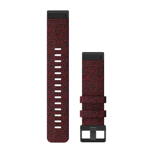 Replacement band Garmin QuickFit Nylon 22mm, Heathered Red