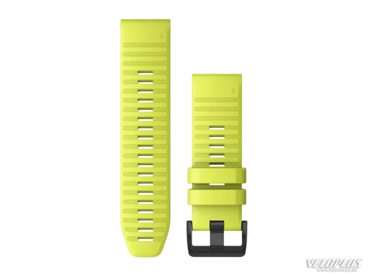 Nomaiņas siksniņa Garmin QuickFit 26mm Amp Yellow Silikons