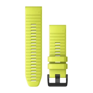 Nomaiņas siksniņa Garmin QuickFit 26mm Amp Yellow Silikons