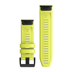 Nomaiņas siksniņa Garmin QuickFit 26mm Amp Yellow Silikons