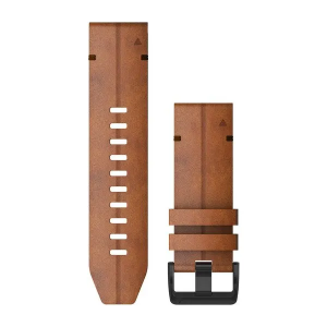 Replacement band Garmin QuickFit Leather 26mm Chestnut