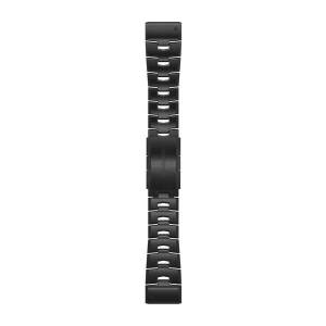 Replacement band Garmin QuickFit 26mm Vented Titanium Bracelet with Carbon Gray DLC Coating