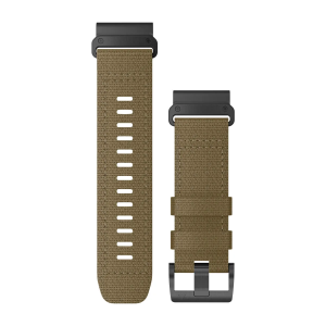 Replacement band Garmin QuickFit Nylon 26mm tactical, Coyote Tan