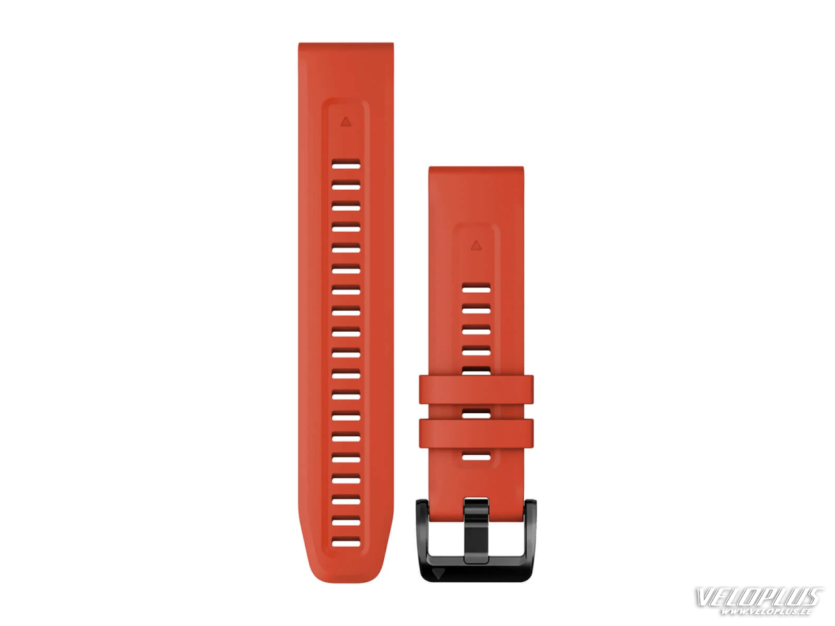 Replacement band Garmin QuickFit Silicone 22mm, Flame Red