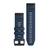 Nomaiņas siksniņa Garmin QuickFit 26mm Captain Blue Silikons thumbnail 2