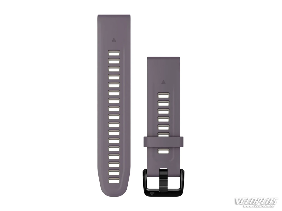 Replacement band Garmin QuickFit Silicone 20mm, Deep Orchid - Light Sand