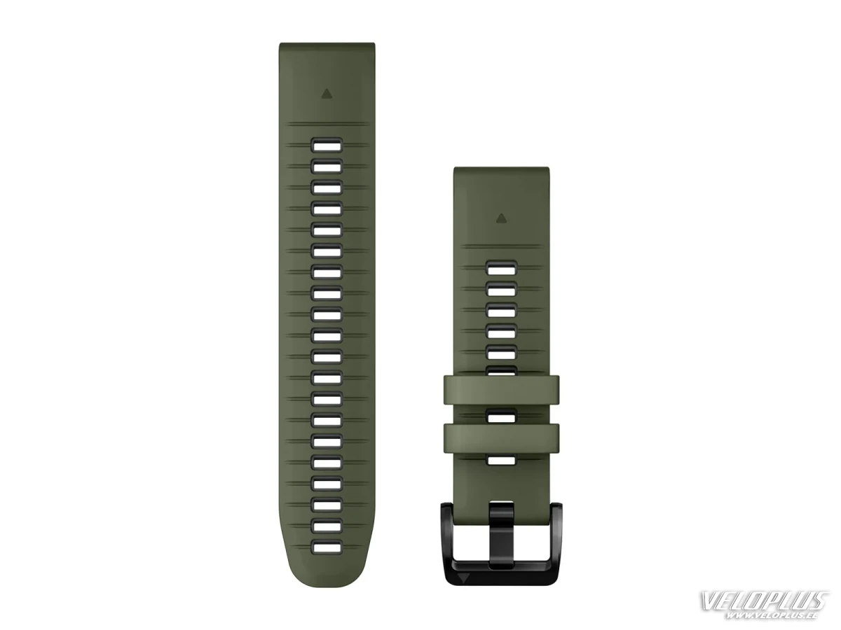 Replacement band Garmin QuickFit Silicone 22mm, Moss - Graphite