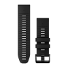 Rezerves siksna Garmin QuickFit 26mm Melns Silikons thumbnail 1