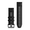 Rezerves siksna Garmin QuickFit 26mm Melns Silikons thumbnail 2