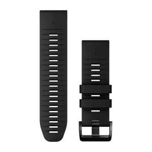 Rezerves siksna Garmin QuickFit 26mm Melns Silikons