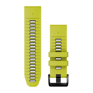 Nomaiņas siksna Garmin QuickFit 26mm Lime / Graphite Silikons