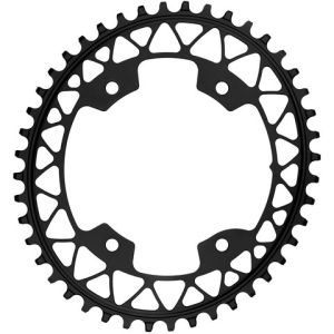 Chainring AbsoluteBlack Oval 110/4BCD 1X Gravel hammasratas, must 48T