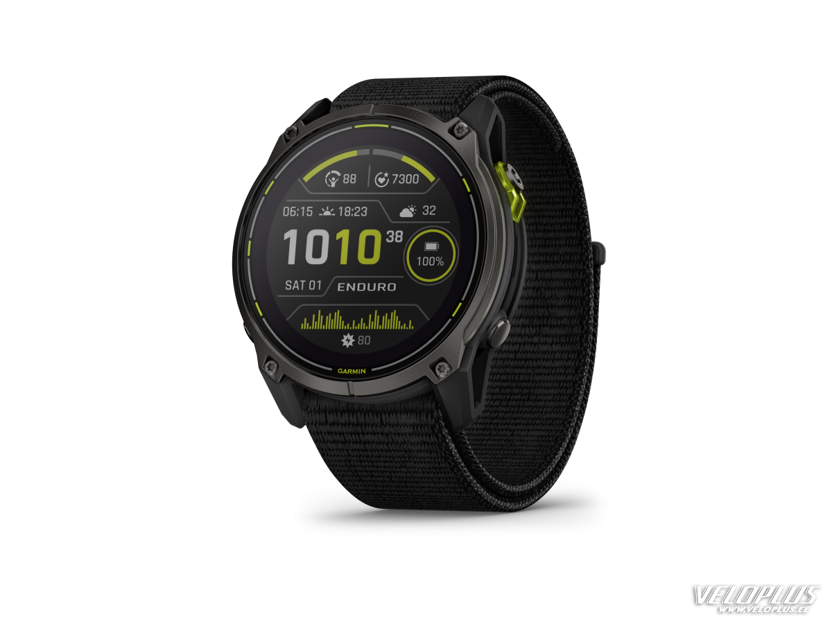 Garmin Enduro 3 süsinikhall DLC titaan/must