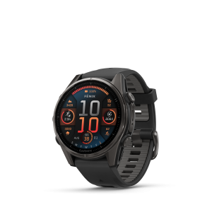 Garmin fenix 8 – 43 mm, AMOLED,Sapphire Carbon Gray DLC Titanium/Black