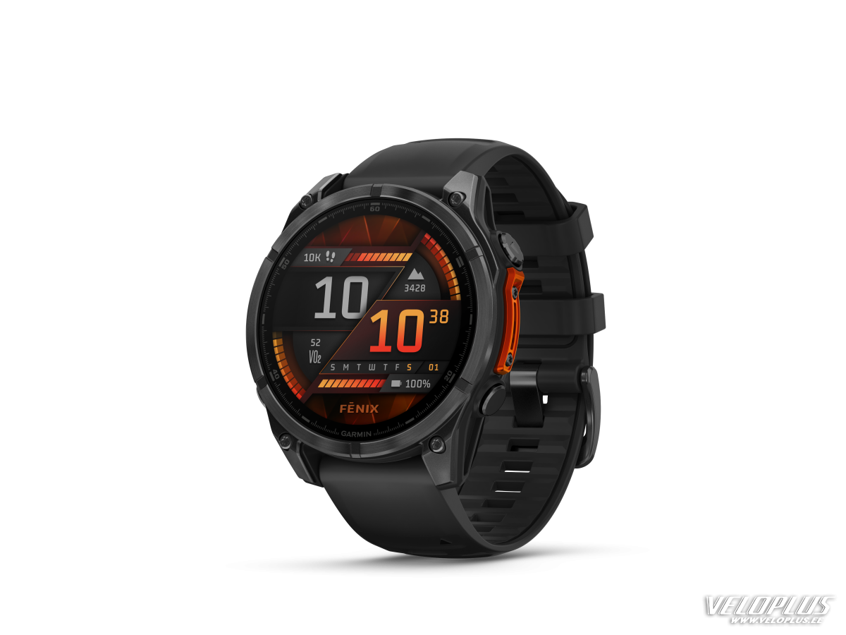 Garmin fenix 8 – 47 mm, AMOLED, Slate Gray/Black