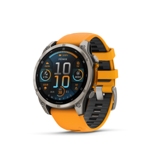 Garmin fenix  8 – 47 mm, AMOLED, Sapphire Titanium/Spark Orange