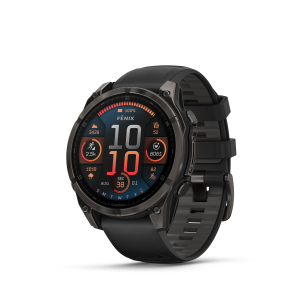 Garmin fenix 8 – 47 mm, AMOLED, Sapphire Carbon Gray DLC Titanium/Black