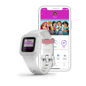 Laste aktiivsuskell Garmin vivofit jr. 3, Disney Princess