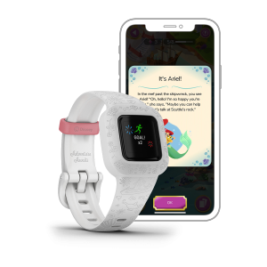 Laste aktiivsuskell Garmin vivofit jr. 3, Disney Princess