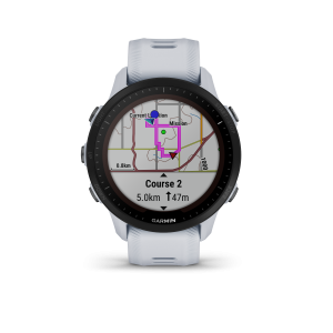 Garmin Forerunner 955 Solar, valge