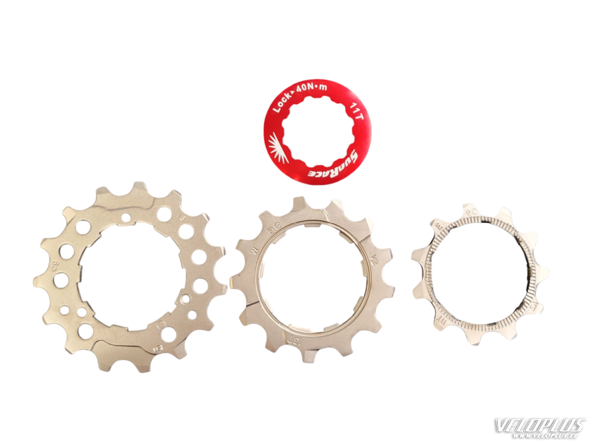 Chainrings Sunrace SPCS11 11-13-15T silver, 12 speed