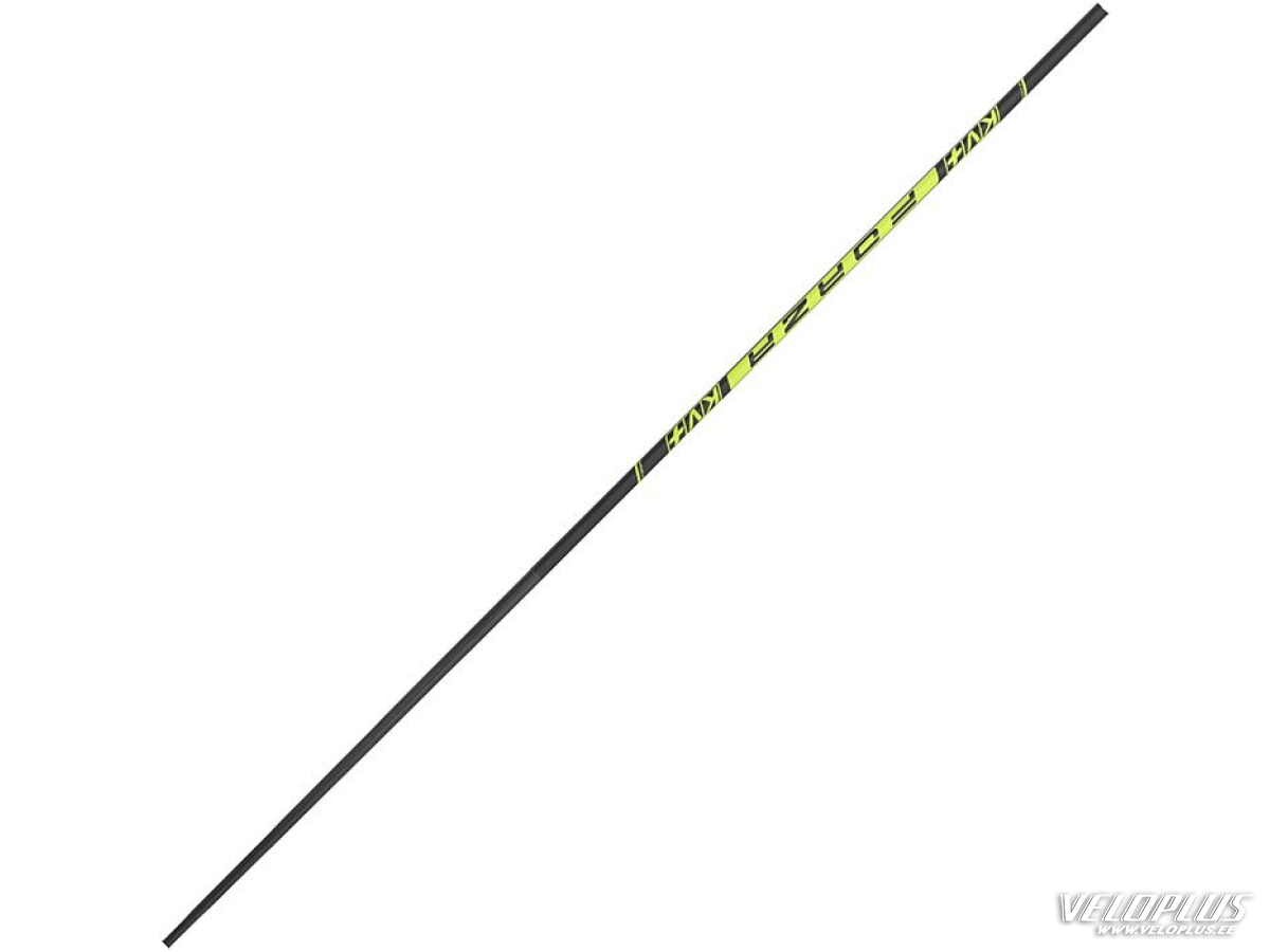 Ski pole spare shaft KV+ FORZA black/yellow (1pc)