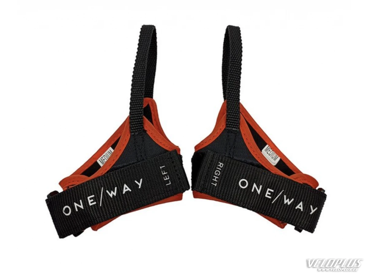 Ski Pole Straps ONE WAY AV RACE STRAP black/orange (pair)